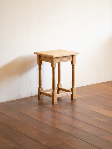 Oak stool table / オークスツールテーブル