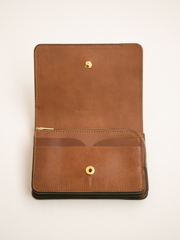 forme Short Wallet (Cordovan×DOUBLE Brown)