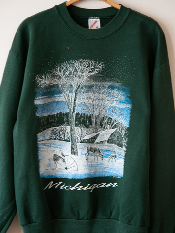 MÍCATA Jarzees Crew Neck Sweatshirt