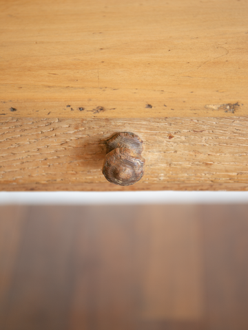 Turning leg table / ろくろ脚テーブル