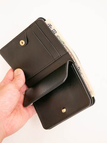 forme Post Wallet (Cordovan Black×DOUBLE Black)