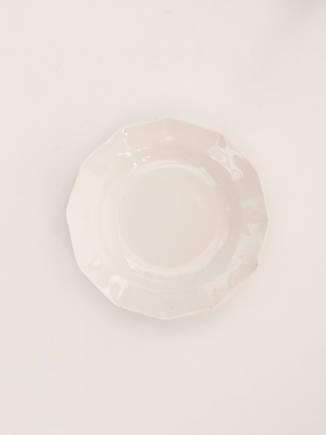 Plate (Japan 1920年代頃) - 輪花12角中皿