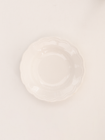 Plate (Japan 1920年代頃) - 輪花レース中皿