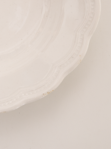 Plate (Japan 1920年代頃) - 輪花レース中皿