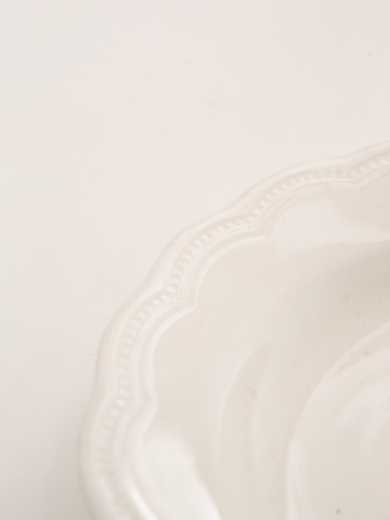 Plate (Japan 1920年代頃) - 輪花レース中皿