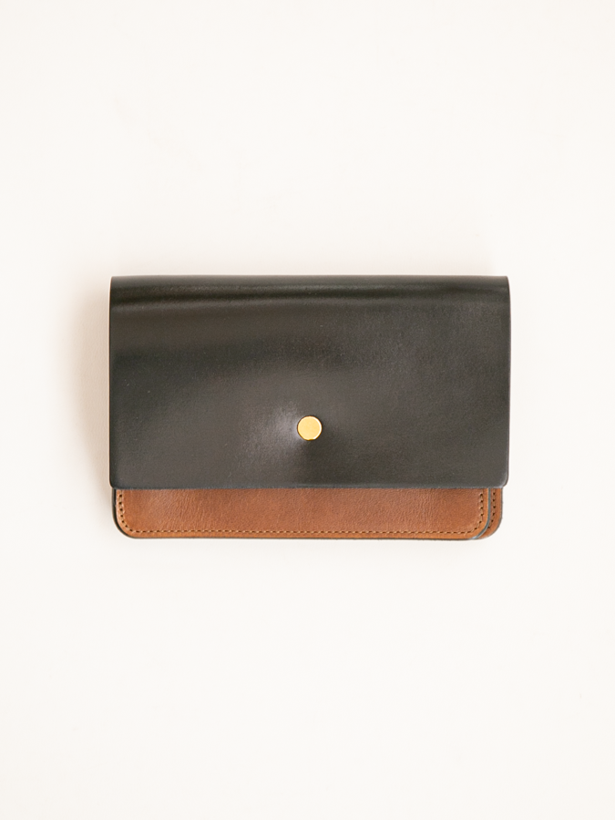 forme Hand Wallet Combi (Cordovan Black×DOUBLE) – RECTOHALL forme Hand Wallet Combi (Cordovan Black×DOUBLE) – RECTOHALL