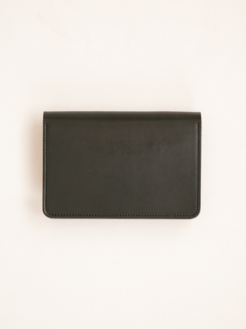 forme Hand Wallet Combi (Liscio Black×DOUBLE)