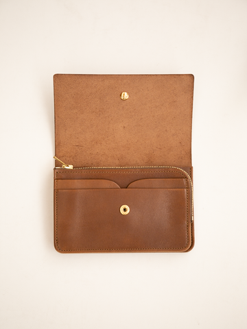 forme Hand Wallet Combi (Liscio D.Brown×DOUBLE)
