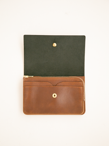 forme Hand Wallet Combi (Liscio Black×DOUBLE)