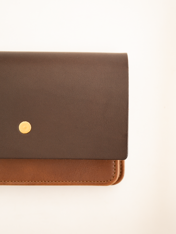 forme Hand Wallet Combi (Liscio D.Brown×DOUBLE)