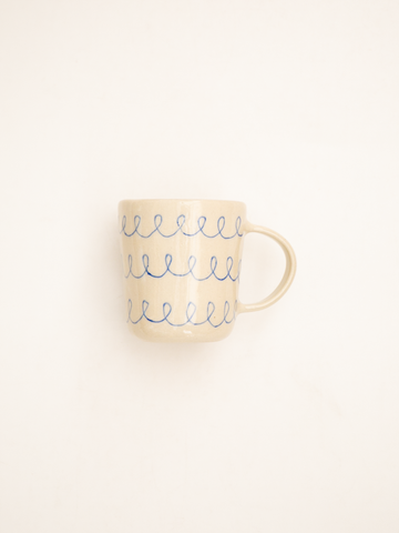 中囿義光 マグカップ クルクル ブルー