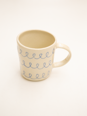 中囿義光 マグカップ クルクル ブルー