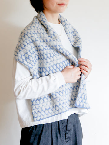 yourwear Cashmere Jacquard Dot Stole