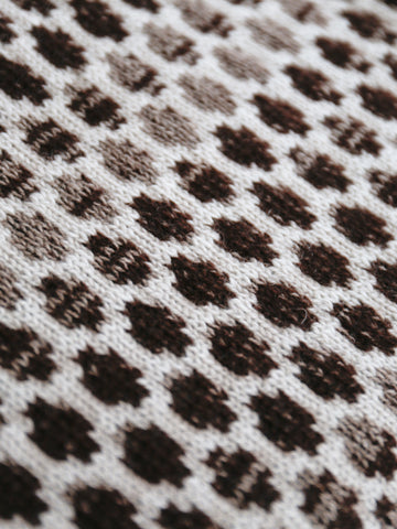 yourwear Cashmere Jacquard Dot Stole