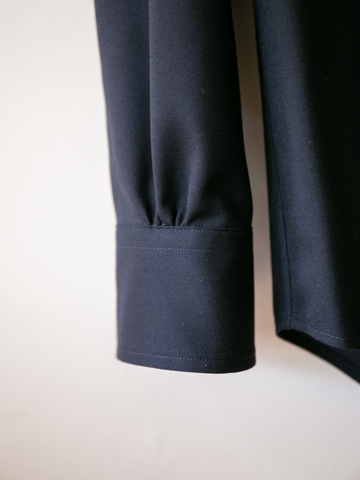 PERSONAL MATTERS Merino Wool Tropical Shirt