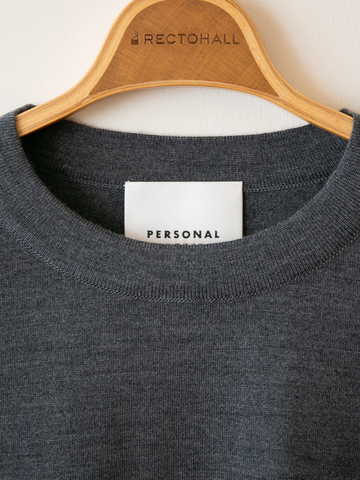 PERSONAL MATTERS Merino Wool Crew Neck Sweater