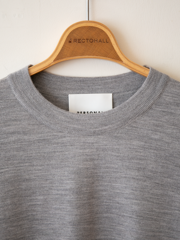 PERSONAL MATTERS Merino Wool Crew Neck Sweater