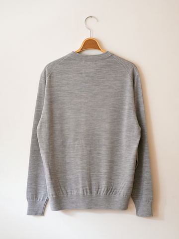 PERSONAL MATTERS Merino Wool Crew Neck Sweater