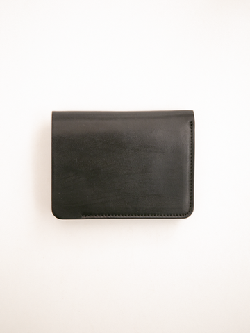 forme Post Wallet (Cordovan Black×DOUBLE Brown)