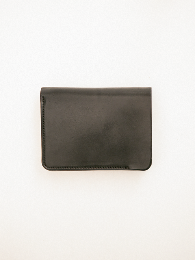 forme フォルメ Post wallet Cordovan ブラッ forme Post Wallet (Cordovan Black×DOUBLE Brown) – RECTOHALL