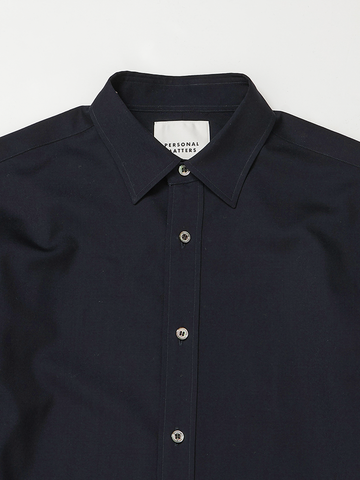 PERSONAL MATTERS Merino Wool Tropical Shirt