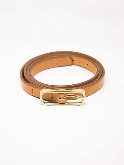 ViN Narrow Belt (Brass) – RECTOHALL
