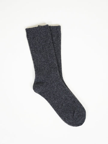 THE HINOKI Wool Cashmere Rib Socks