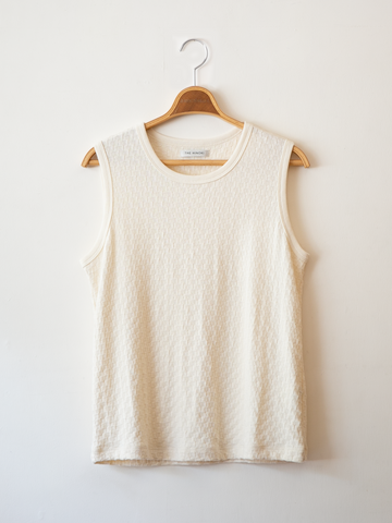 THE HINOKI Cotton Checker Tank Top