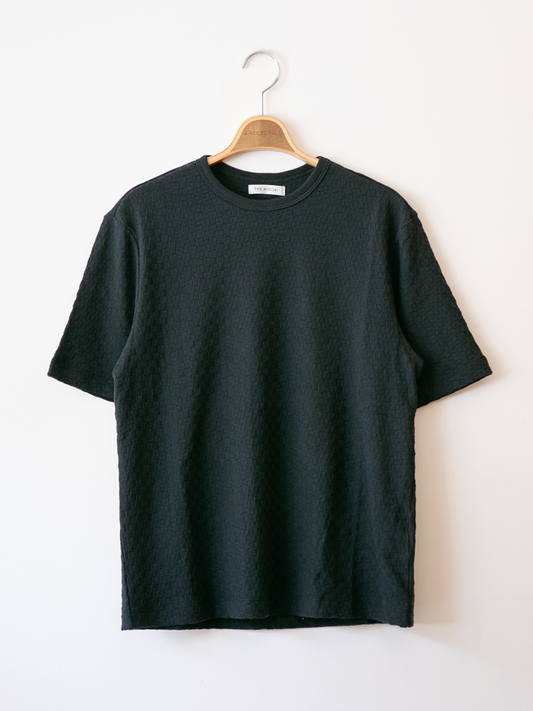 THE HINOKI Cotton Checker Half Sleeve T