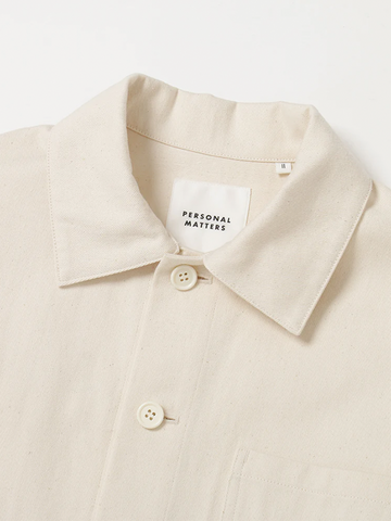 PERSONAL MATTERS Cotton Drill Chore Jacket