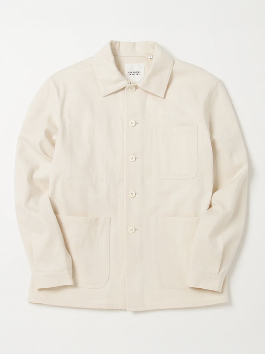 PERSONAL MATTERS Cotton Drill Chore Jacket