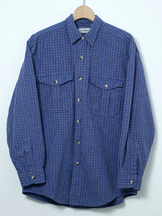 MÍCATA  L.L.Bean Cotton Check Work Shirt
