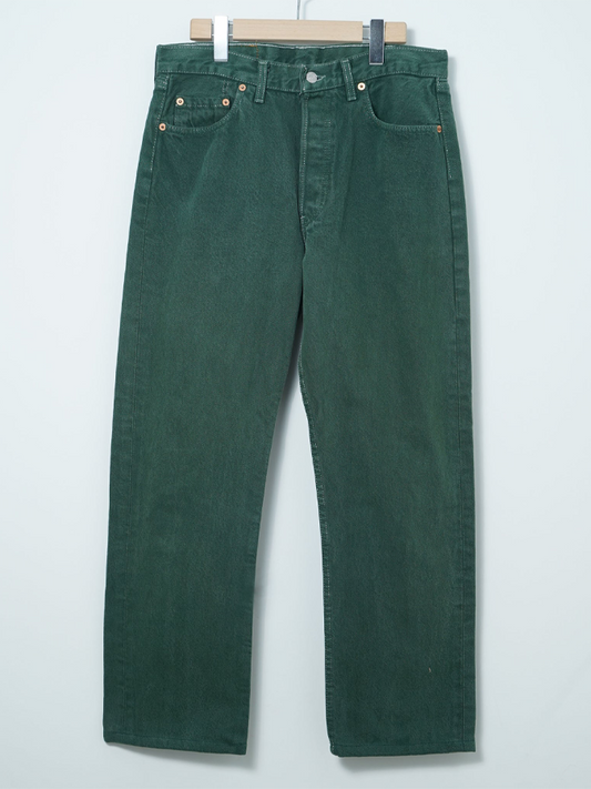 MÍCATA  Levi’s 5 Pocket Green Denim Pants
