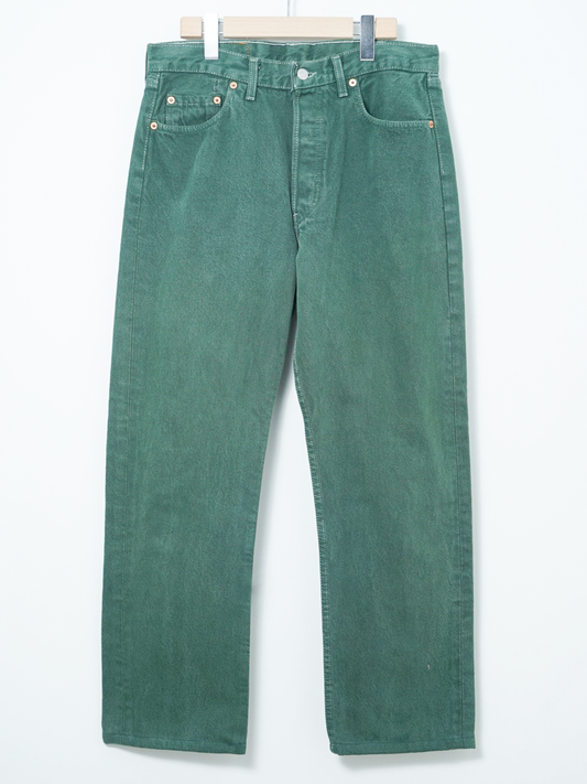 MÍCATA  Levi’s 5 Pocket Green Denim Pants