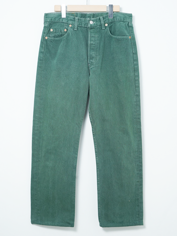MÍCATA  Levi’s 5 Pocket Green Denim Pants