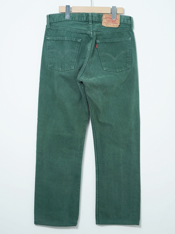 MÍCATA  Levi’s 5 Pocket Green Denim Pants
