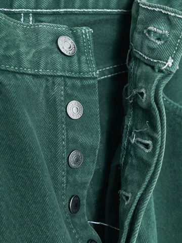 MÍCATA  Levi’s 5 Pocket Green Denim Pants