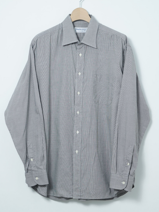 MÍCATA  Burberrys of London Cotton Micro Check Shirt