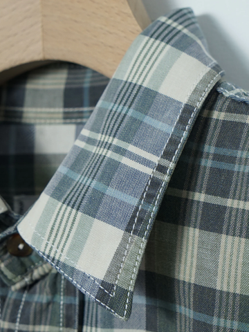 MÍCATA  Valentino Jeans Cotton Check Shirt