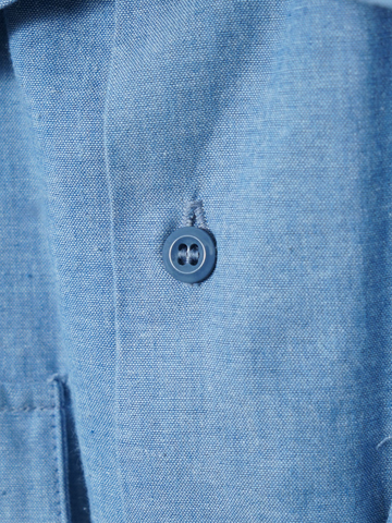 MÍCATA  U.S. Military Blue Chambray Utility Shirt