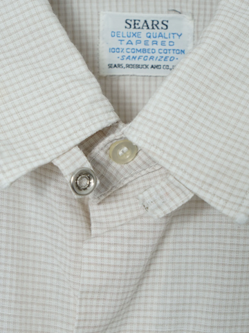 MÍCATA  Sears Cotton Check Shirt