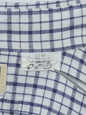 MÍCATA  L.L.Bean Cotton Check Shirt