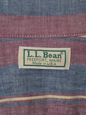 MÍCATA  L.L.Bean Striped BD Shirt