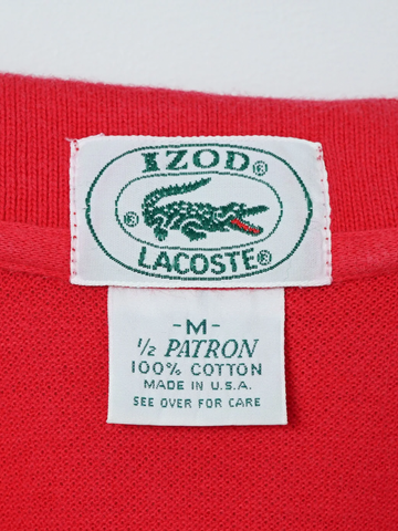MÍCATA  Izod Lacoste Cotton Pique Polo Shirt