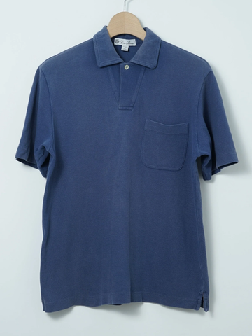MÍCATA  Loro Piana Cotton Pique Polo Shirt