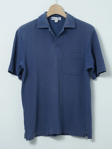 MÍCATA  Loro Piana Cotton Pique Polo Shirt