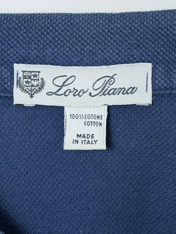 MÍCATA  Loro Piana Cotton Pique Polo Shirt
