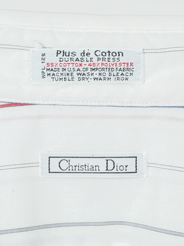 MÍCATA  Christian Dior Stripe Dress Shirt