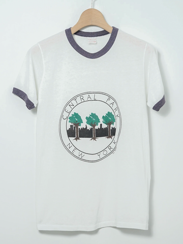 MÍCATA  Shirt-Tex New York Printed Ringer T-shirt