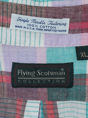 MÍCATA  Flying Scotsman Madras Check BD Shirt